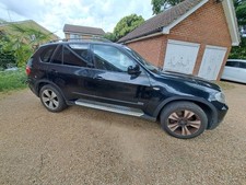 2007 BLACK BMW X5 3.0D E70 - DIESEL AUTOMATIC - RUNNING BUT SPARES OR REPAIR
