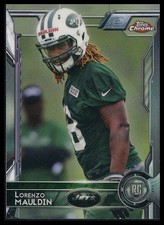 Lorenzo Mauldin 2015 Topps Chrome Rookie Card!!. rookie card picture
