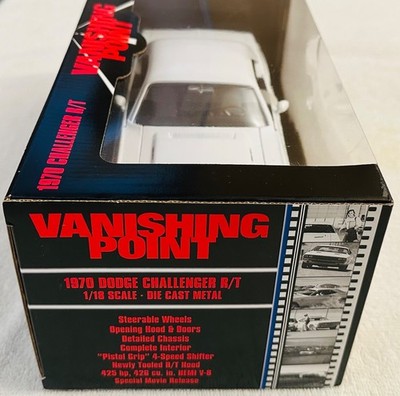1970 Dodge Challenger R/t Ertl 1/18 Vanishing Point 1 of 4500 1st