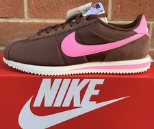 UK 9 EU44 US 11.5 Nike Cortez Textile scarpe da ginnastica donna DZ2795-203 marrone rosa nuove