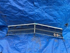 1966 Buick Skylark Gran Sport Grill Chrome Pitting Oem 9706656 Badge Wow Look