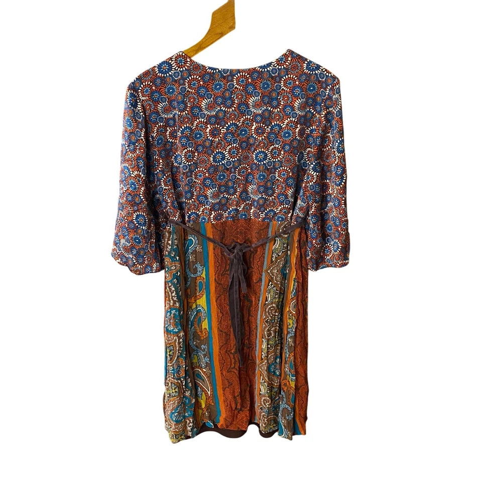 Vestido de Seda JAX Talla 14 Negro Blanco Estampado Abstracto Sin Mangas Cóctel Fiesta Foto 3 de 4