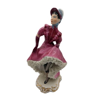 The Can Can Colette Royal Adderley Bone China Figur Ornament