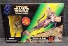 Kenner Star Wars POTF Speeder Bike w/ Princess Leia, ROTJ (1997)