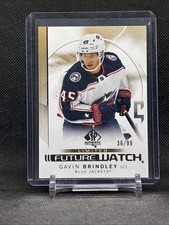 2024-25 SP Authentic Gavin Brindley Future Watch Limited Gold RC /99 #111