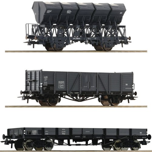 Roco 6600258 H0 3er Set Güterzug, CFL, Ep. III H0 + Neu | Condition: Neu
