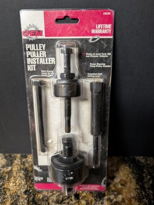 POWER STEERING & ALTERNATOR PULLEY REMOVER & INSTALLER TOOL   automotive puller