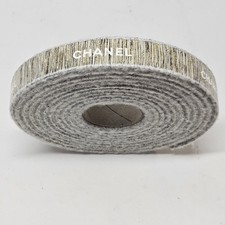 Chanel Limited Edition Gold-White Holiday Gift Wrap Ribbon 100 New  Authentic