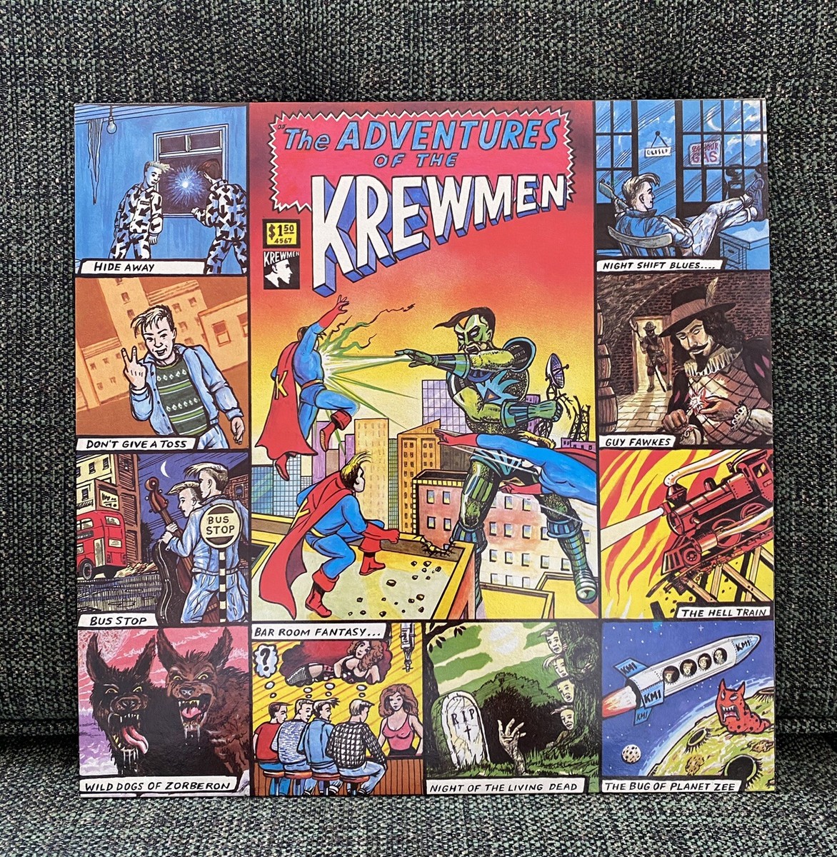 The Krewmen ‎– The Adventures Of The Krewmen Psychobilly Original