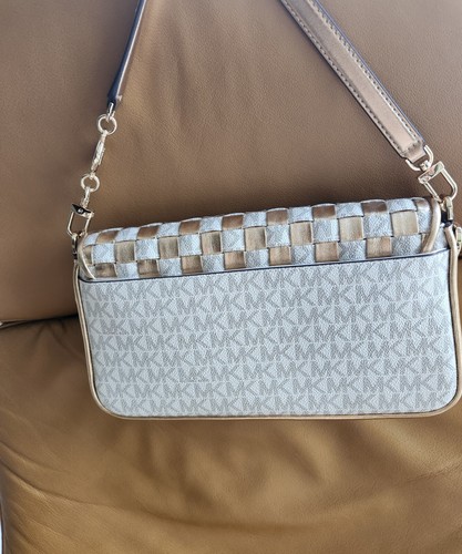 michael kors tasche BRADSHAW neu aus gewebtem LEDER - Bild 3 von 7
