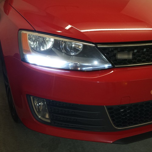 2x Error Free HID White LED Daytime Running Light Bulbs for Volkswagen Jetta DRL - Picture 10 of 12