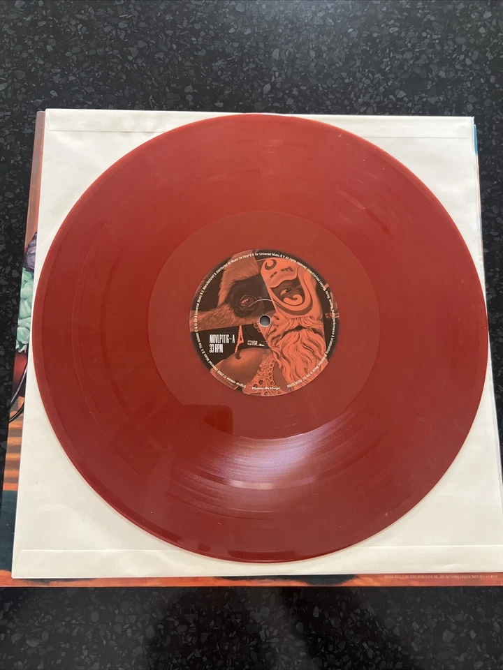 THE MARS VOLTA "Amputechture" 2014 EU Press Edición Limitada Rojo/Dorado, LP Rock Numerado. Foto 3 de 4