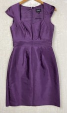 Adrianna Papell Dress Womens 4 Sheath Lined Cocktail Party Special Occasion