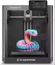 FLASHFORGE Adventurer 5M 3D Printer with Fully Auto Leveling, Max 600mm/s High S