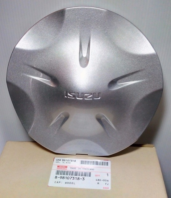 Set 4 Pcs Isuzu Dmax Genuine Cover Cap Wheel All 4wd Silver DMAX 2012