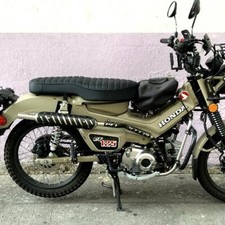 FOR HONDA CT125 TRAIL 125 CT HUNTER CUB 20-23 PASSENGER LONG DOUBLE DUAL SEAT