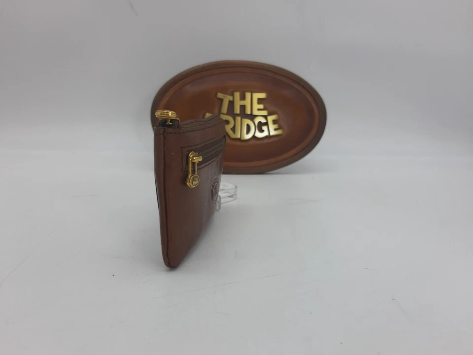 Portachiavi/Busta Uomo/Unisex, Pelle, Marrone, 011525 The Bridge - Imagen 3 de 4