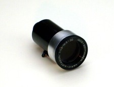 Lens 8mm Bauer Film Projector Vario Kiptagon 1:1.5 / 16.5-30 ISCO in Black