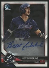 2018 Bowman Chrome #CPA-BC Brett Cumberland Prospects Autographs Au