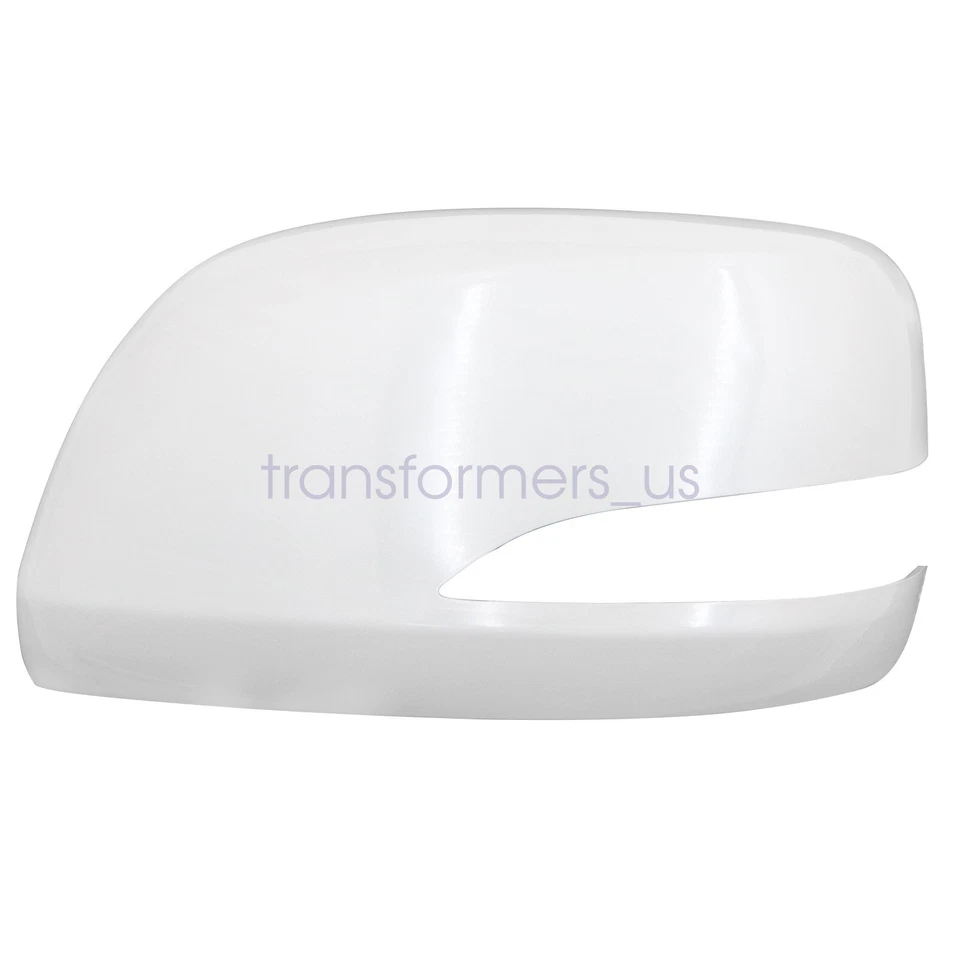 Cubierta de espejo retrovisor lateral del conductor blanco perla nueva para Lexus 13-20 LX570 / 10-20 GX460 EE. UU. Foto 3 de 4