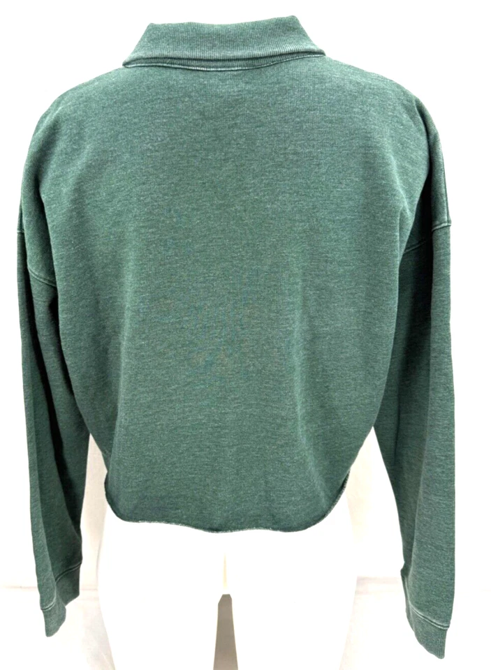 NOVO Pulôver Feminino Minnesota Wild Concepts Sport NHL Verde Cropped LS M - Imagem 4 de 4