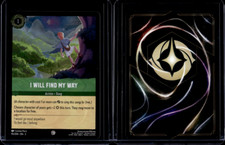 Disney Lorcana Into The Inklands I Will Find My Way 95/204 Cold Foil