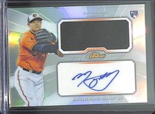 2013 Topps Finest Relic Rookie Autograph #AJR-MM Manny Machado