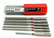 neues TE-CX SET (6) M1 Bohrerset von original HILTI , SDS plus von 5 - 12mm