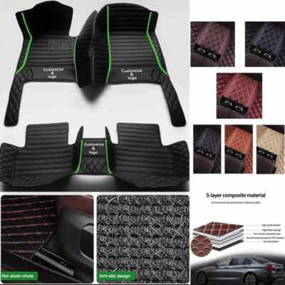 For Alfa Romeo Giulia-Stelvio 2017-2024 Car Floor Mats Full Covered Carpets Auto