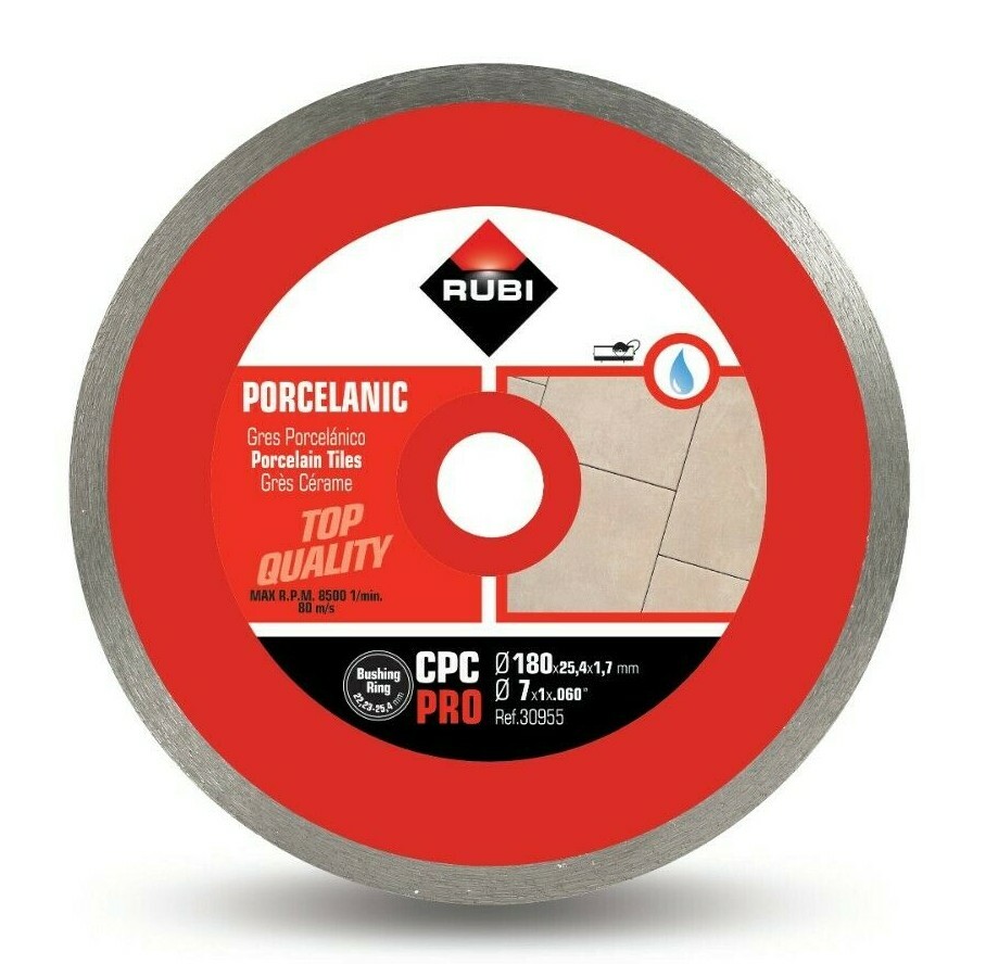 Rubi 30955 Cpc - Pro 180Mm Diamond Blade, Grey, 180 Mm - Image 2