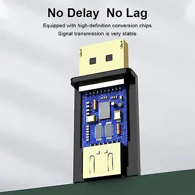 DP auf HDMI DisplayPort HDMI Adapter Konverter 4K Full HD - Bild 3 von 4