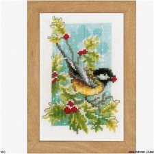 Seasonal Stitchables: Petite Cross Stitch Kit - Set of 4 Miniatures, 8x12cm, N