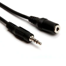 3.5mm Audio Aux Cable Male to Female Stereo Extension Headphone Stereo Cord MP3