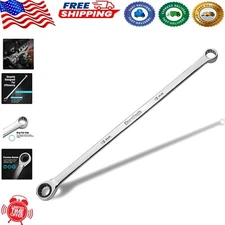 Durable 15mm Ratcheting Wrench - Ideal for Tight Spaces and Heavy-Duty Tasks