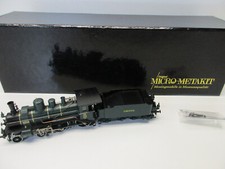 Micro Metakit 97302H HO Bay. BXI Steam Locomotive No.1234 Green/Black Livery