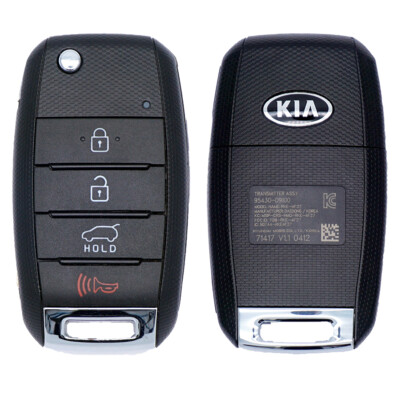 LIKE NEW OEM 16-20 KIA SPORTAGE FLIP KEY KEY REMOTE FOB TQ8-RKE-4F27 95430-D9100