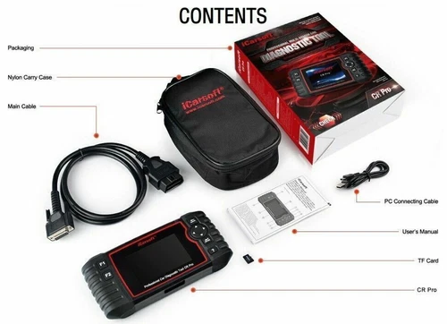 LATEST iCarsoft CR PRO-2024 FULL System ALL Makes Diagnostic Tool-Oficial Outlet - Picture 7 of 10
