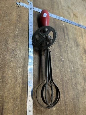 n° 16 old tool, outil ancien de cuisine fouet , batteur Vintage Ustensile - Photo 1/4