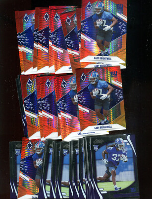 (42) 2021 Gary Brightwell RC card lot cards Giants