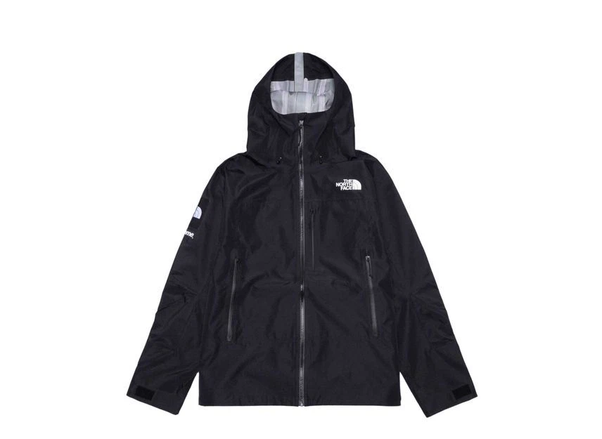 Veste noire Supreme The North Face à coutures collées fendues