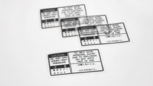 22b STI Bilstein Prodrive Strut Stickers - Picture 3 of 7