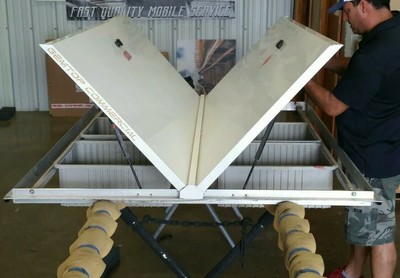 Gemtop Commercial Truck Bed Cover From 2016 Chevrolet Colorado Good Working Cond Ebay