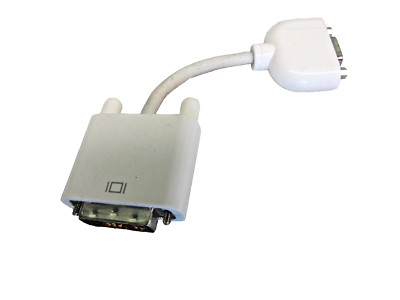 Lot of 6 Genuine Apple DVI to VGA Display Adapter 603-8525