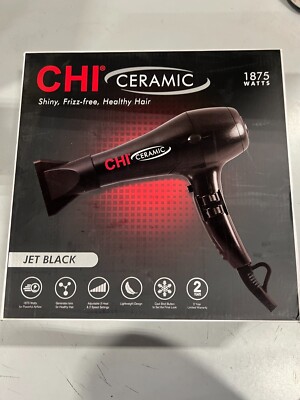 CHI CA2307 1875W Ceramic Hair Dryer - Jet Black