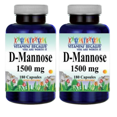 D-Mannose 1500mg 2X180 Kapseln von Vitamine Weil
