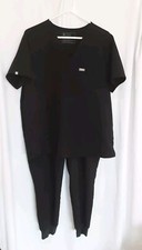 FIGS Technical Collection Medical Scrub Set w/ HW ZAMORA Joggers Size XL - E34