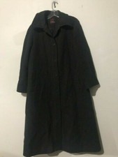 Montello Mackintosh 100% Pure Wool Size 16 Gray Coat Women Stylish Modern 8112