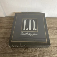 I.D. The Identity Game (1988, Milton Bradley) vintage complete BRAND NEW SEALED