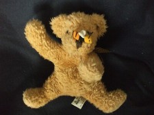 7-1/2" Russ plush tan bear BUZZ honey bee on nose machine washable
