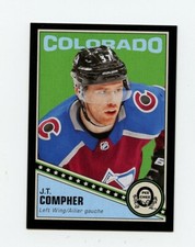 19/20 O-Pee-Chee OPC Retro Black #63 JT Compher 068/100 Avalanche